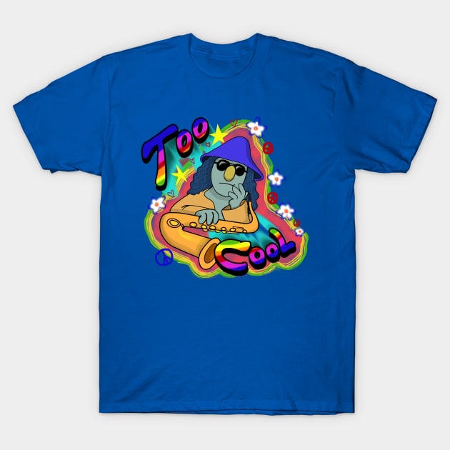 Too cool Zoot muppet T-Shirt by wolfmanjaq